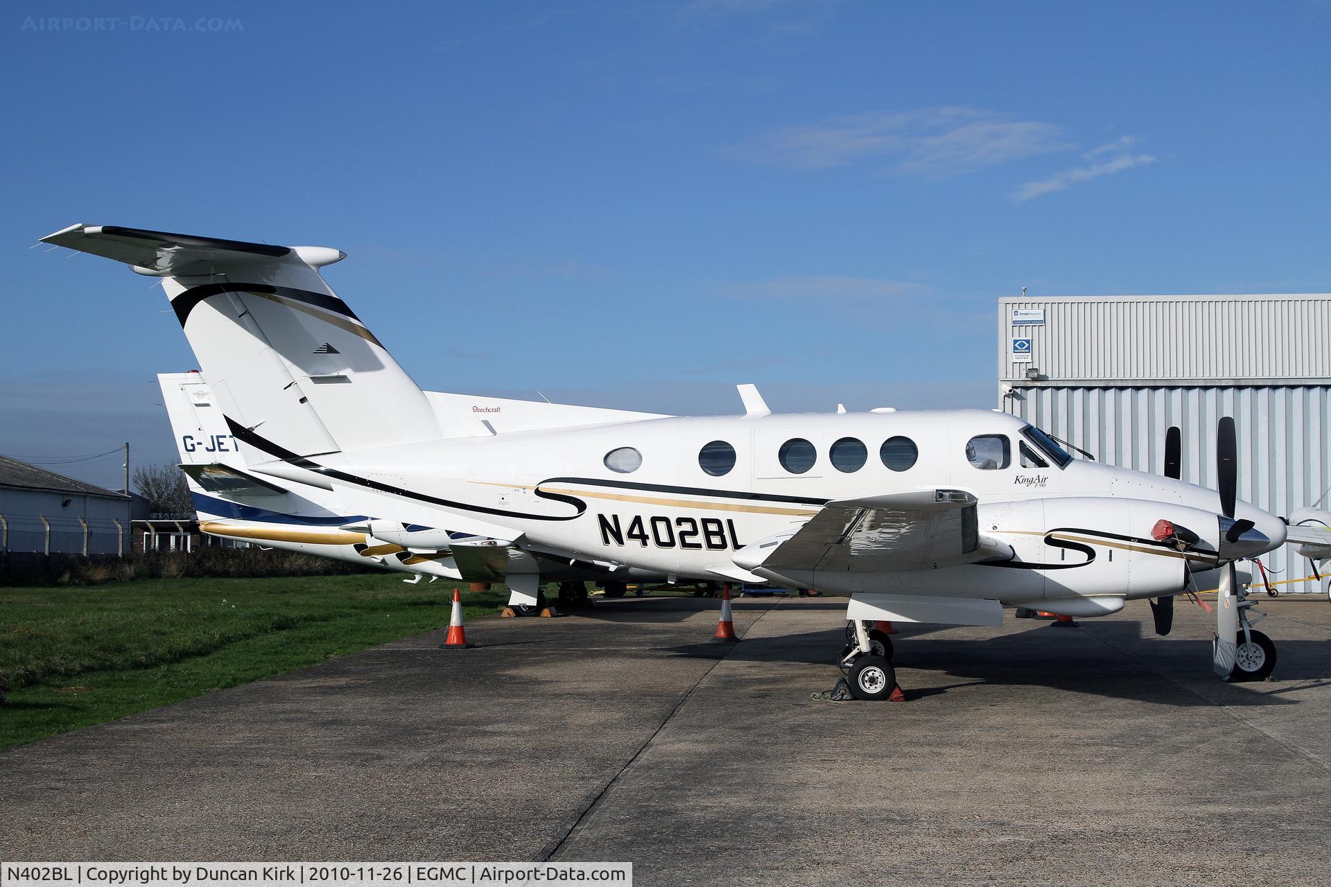 N402BL, 1981 Beech F90 King Air C/N LA-130, Awaiting maintenance
