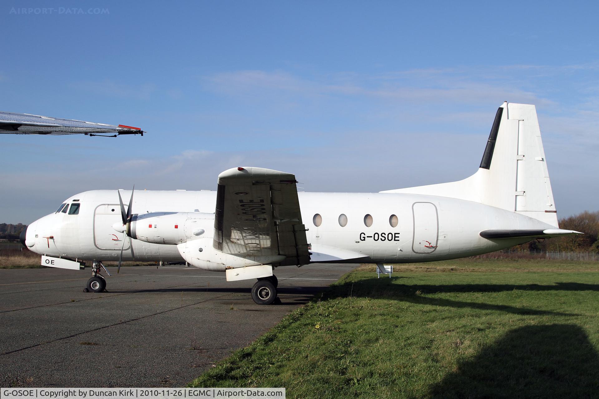 G-OSOE, 1971 Hawker Siddeley HS.748 Series 2A C/N 1697, Stored