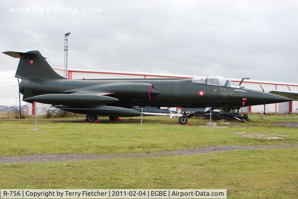 R-756, 1964 Lockheed F-104G Starfighter C/N 683D-6101, Lockheed F-104G Starfighter (CL-90), c/n: 683D-6101 at Midland Air Museum