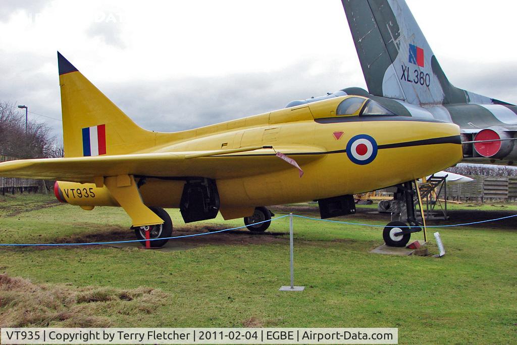 VT935, 1950 Boulton Paul P.111A C/N Not found VT935, 1950 Boulton Paul P.111A at Midland Air Museum