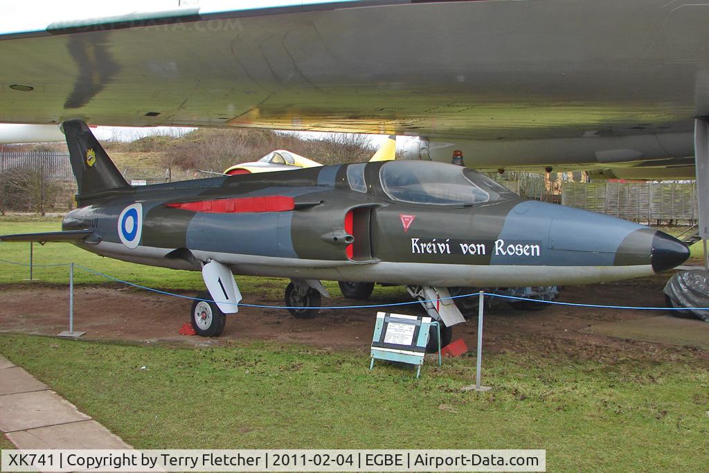 XK741, 1957 Folland Gnat F.1 (Fo-141) C/N FL5, Folland Gnat F.1 (Fo-141), c/n: FL5 at Midland Air Museum