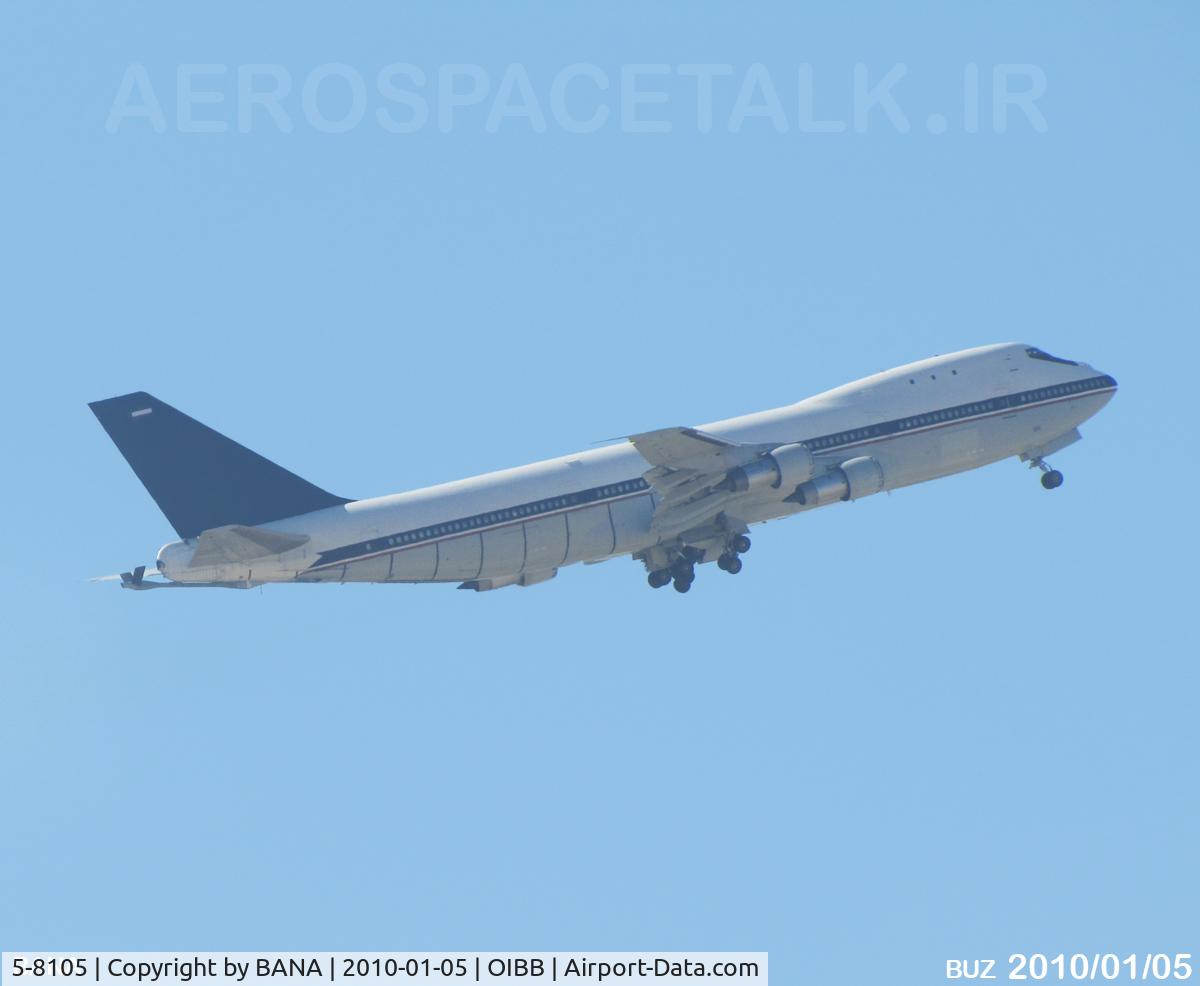 5-8105, Boeing 747-131/SF C/N 20081, IRIAF 747