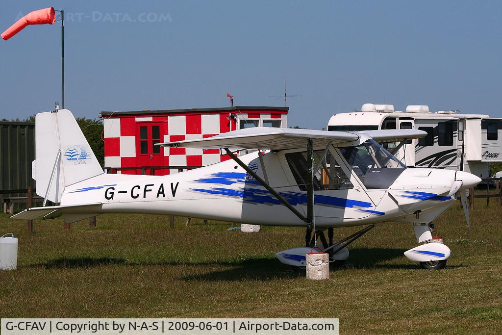 G-CFAV, 2008 Comco Ikarus C42 FB80 C/N 0802-6939, Taken at Northrepps, UK