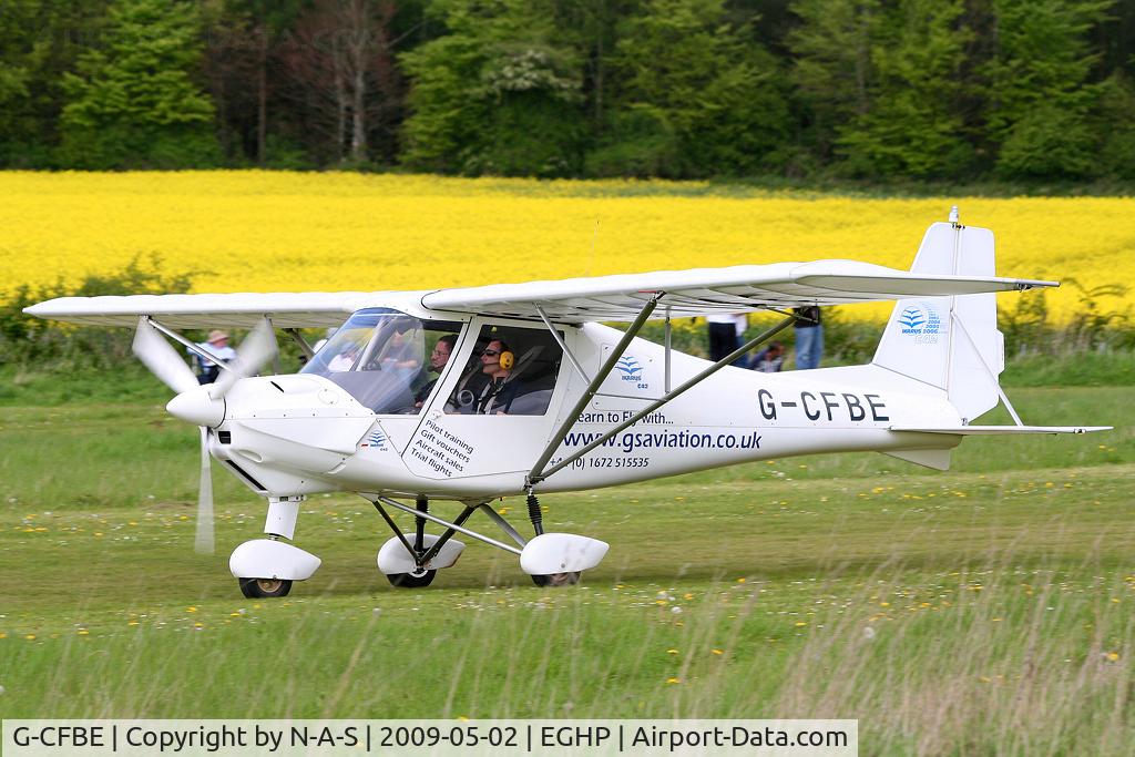 G-CFBE, 2008 Comco Ikarus C42 FB80 C/N 0804-6958, Micro trade fair