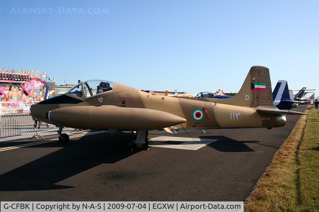 G-CFBK, 1976 BAC 167 Strikemaster Mk.80A C/N EEP/JP/4091, Static