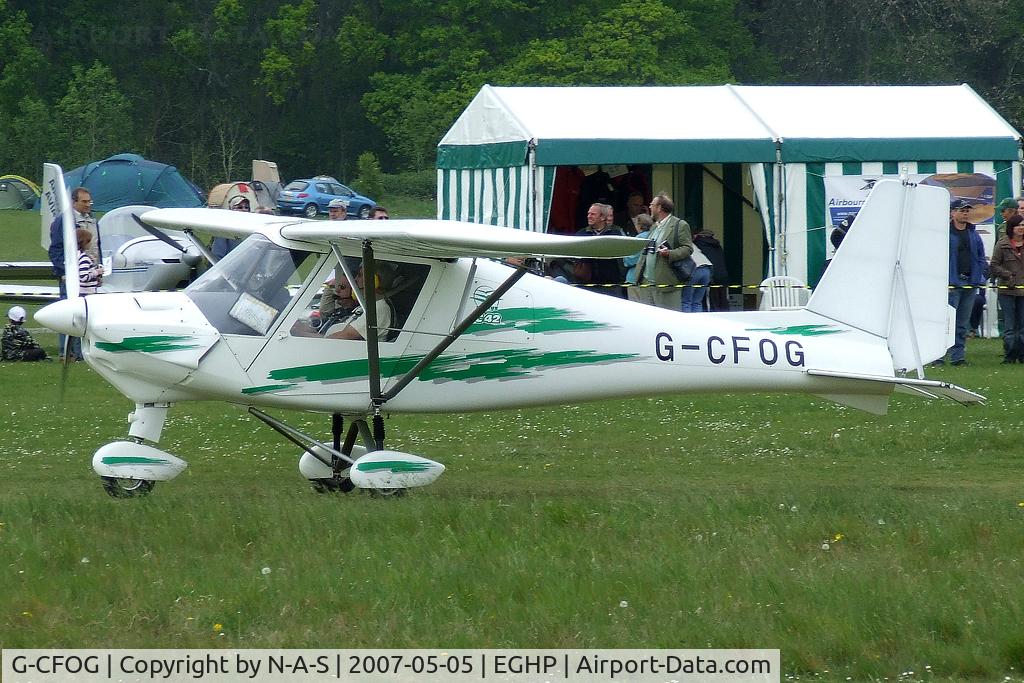 G-CFOG, 2006 Comco Ikarus C42 FB UK C/N PFA 322-14482, Micro trade fair