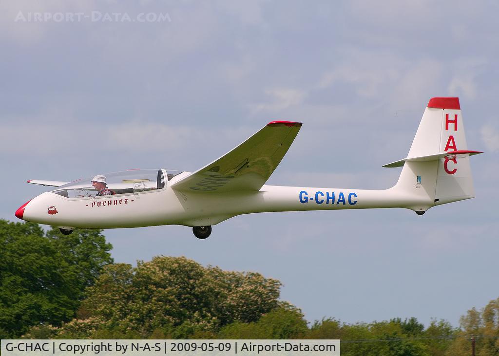 G-CHAC, 1990 PZL-Bielsko SZD-50-3 Puchacz C/N B-2035, Taken at Crowland