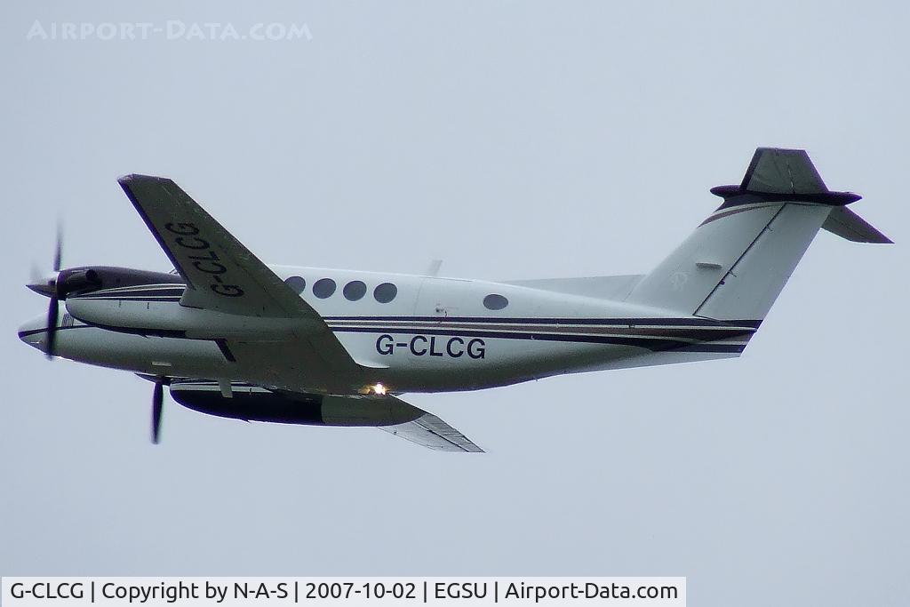 G-CLCG, 2006 Raytheon B200 King Air C/N BB-1931, Departing