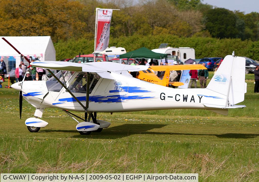G-CWAY, 2007 Comco Ikarus C42 FB100 C/N 0707-6907, Micro trade fair