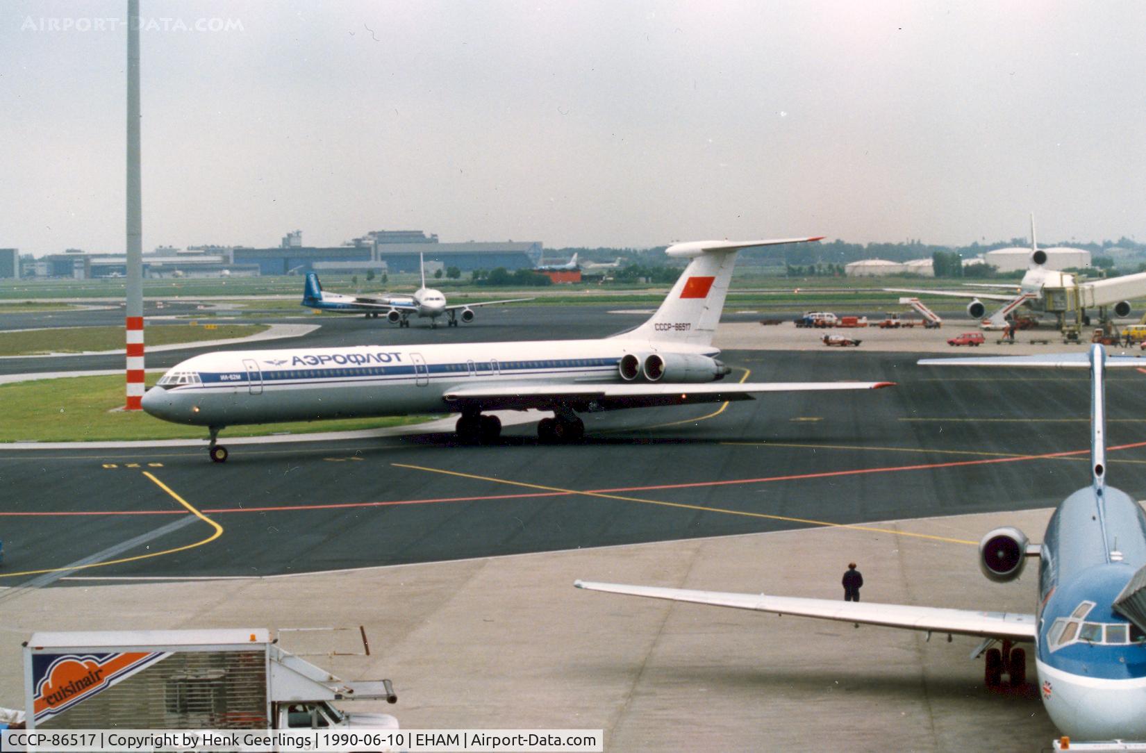 CCCP-86517, 1981 Ilyushin Il-62M C/N 3139732, Aeroflot
