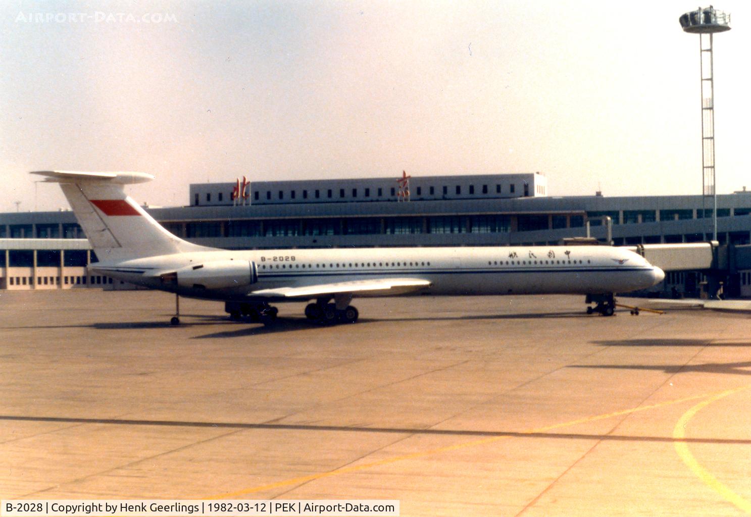 B-2028, 1972 Ilyushin IL-62 C/N 21202, CAAC