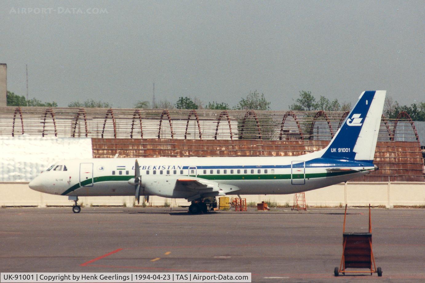 UK-91001, 1993 Ilyushin Il-114 C/N 1023823024, Uzbekistan Airlines
