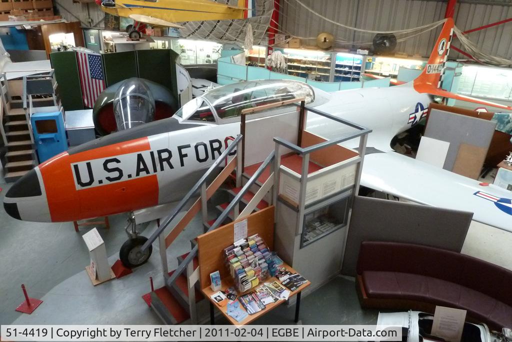 51-4419, 1949 Lockheed T-33A Shooting Star C/N 580-5714, 1949 Lockheed T-33A ''Shooting Star'', c/n: 580-5714 at Midland Air Museum