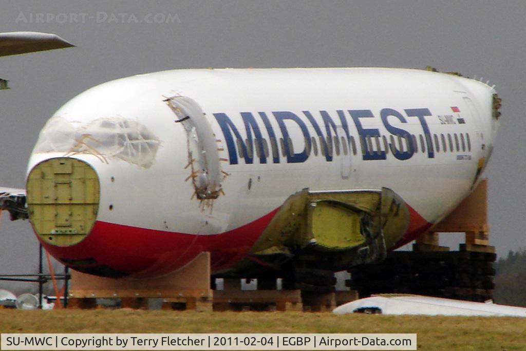 SU-MWC, 1999 Boeing 737-683 C/N 28303, Not much left now of 1999 Boeing Aircraft Co B737-683, c/n: 28303