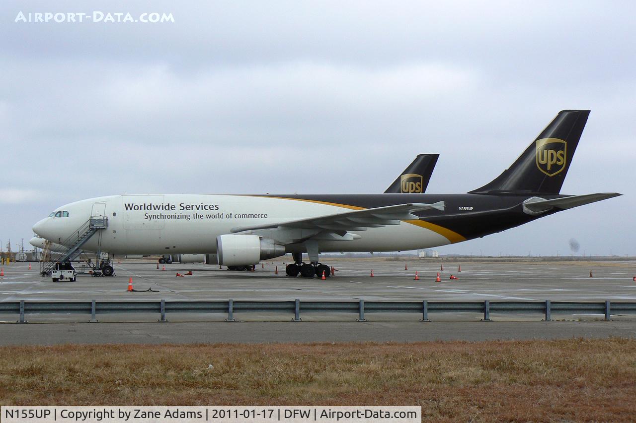 N155UP, 2004 Airbus A300F4-622R C/N 0841, On the UPS ramp at DFW Airport
