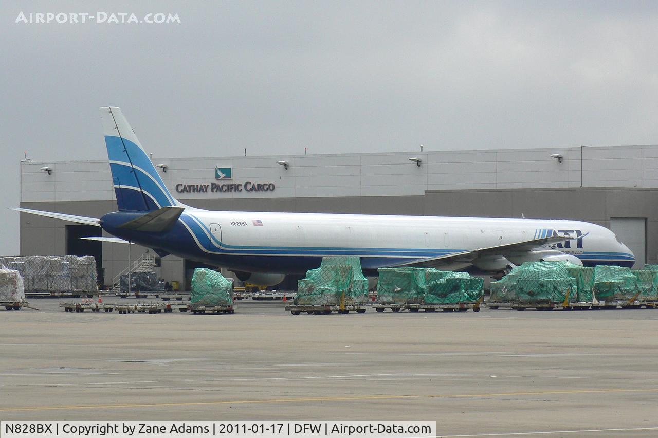 N828BX, 1968 Douglas DC-8-71F C/N 45993, On the West Freight ramp at DFW Airport