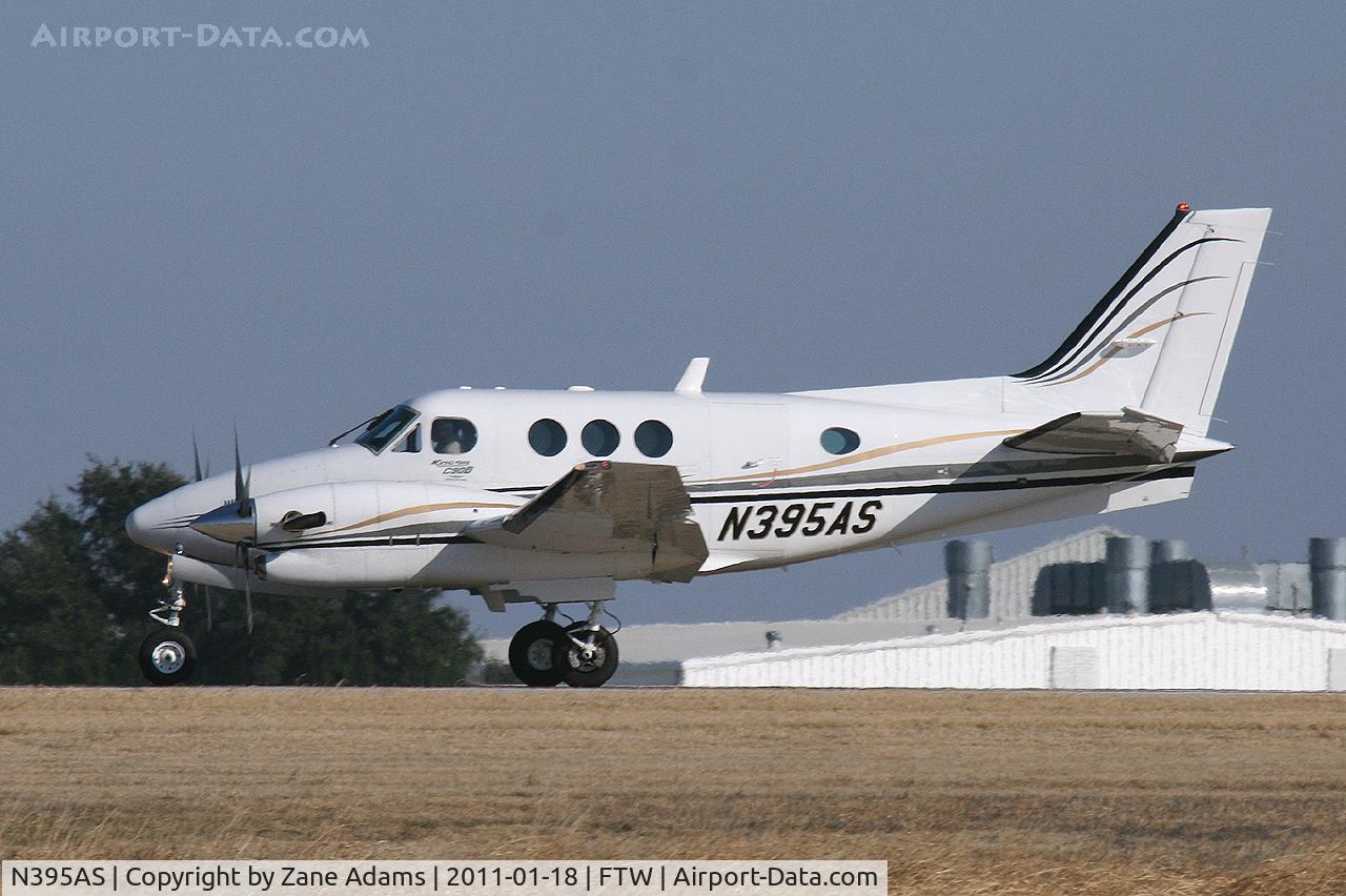 N395AS, 1999 Raytheon Aircraft Company C90A C/N LJ-1575, At Meacham Field - Fort Worth, TX