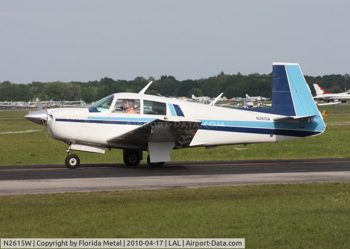 N2615W, 1965 Mooney M20C Ranger C/N 3292, M20C