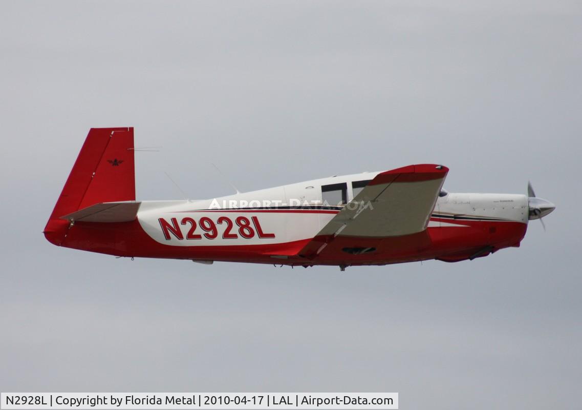 N2928L, 1967 Mooney M20F Executive C/N 670322, M20F
