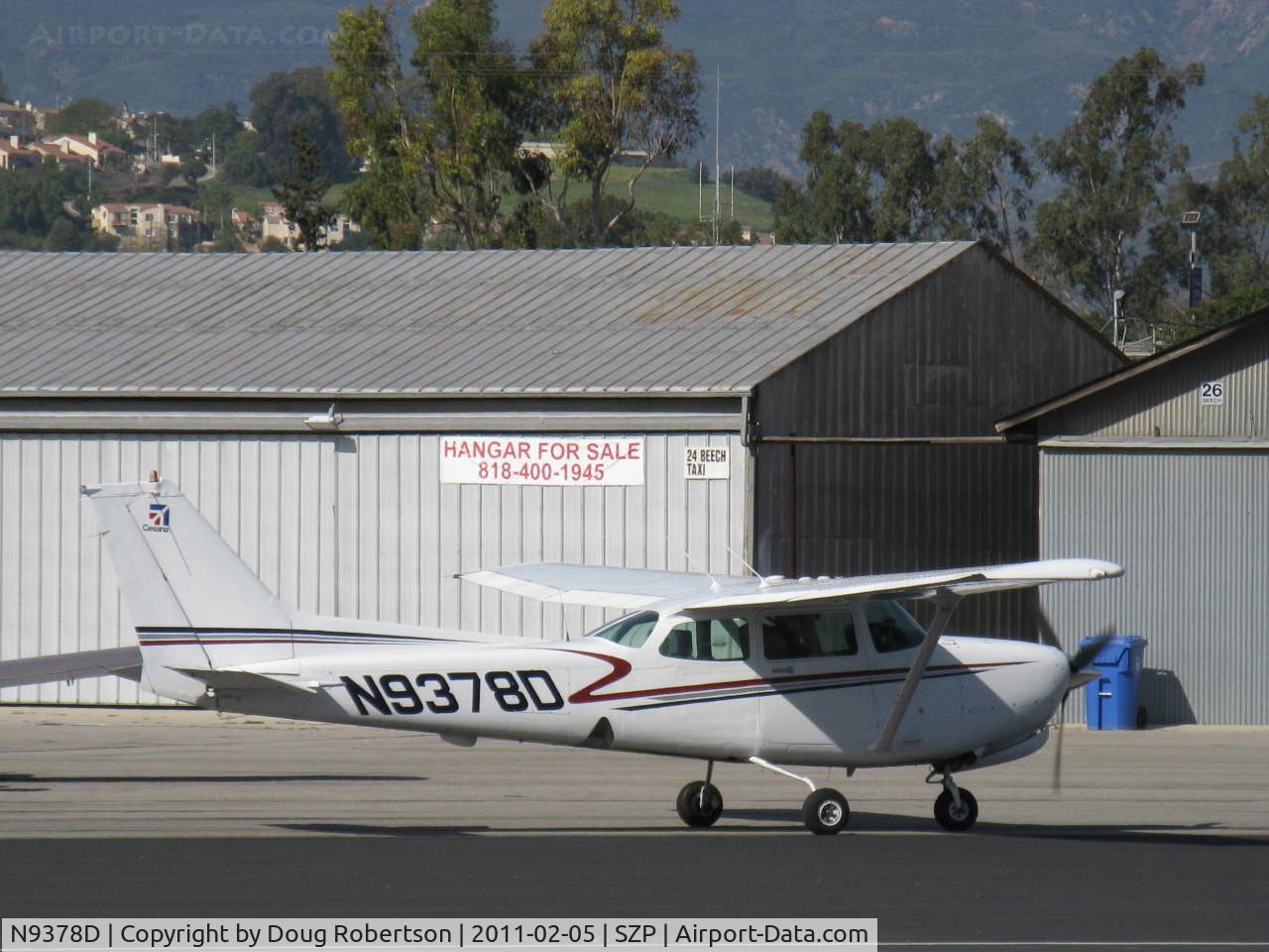 N9378D, 1983 Cessna 172RG Cutlass RG C/N 172RG1143, 1983 Cessna 172RG CUTLASS, Lycoming O-360-F1A6 180 Hp, holding short Rwy 22