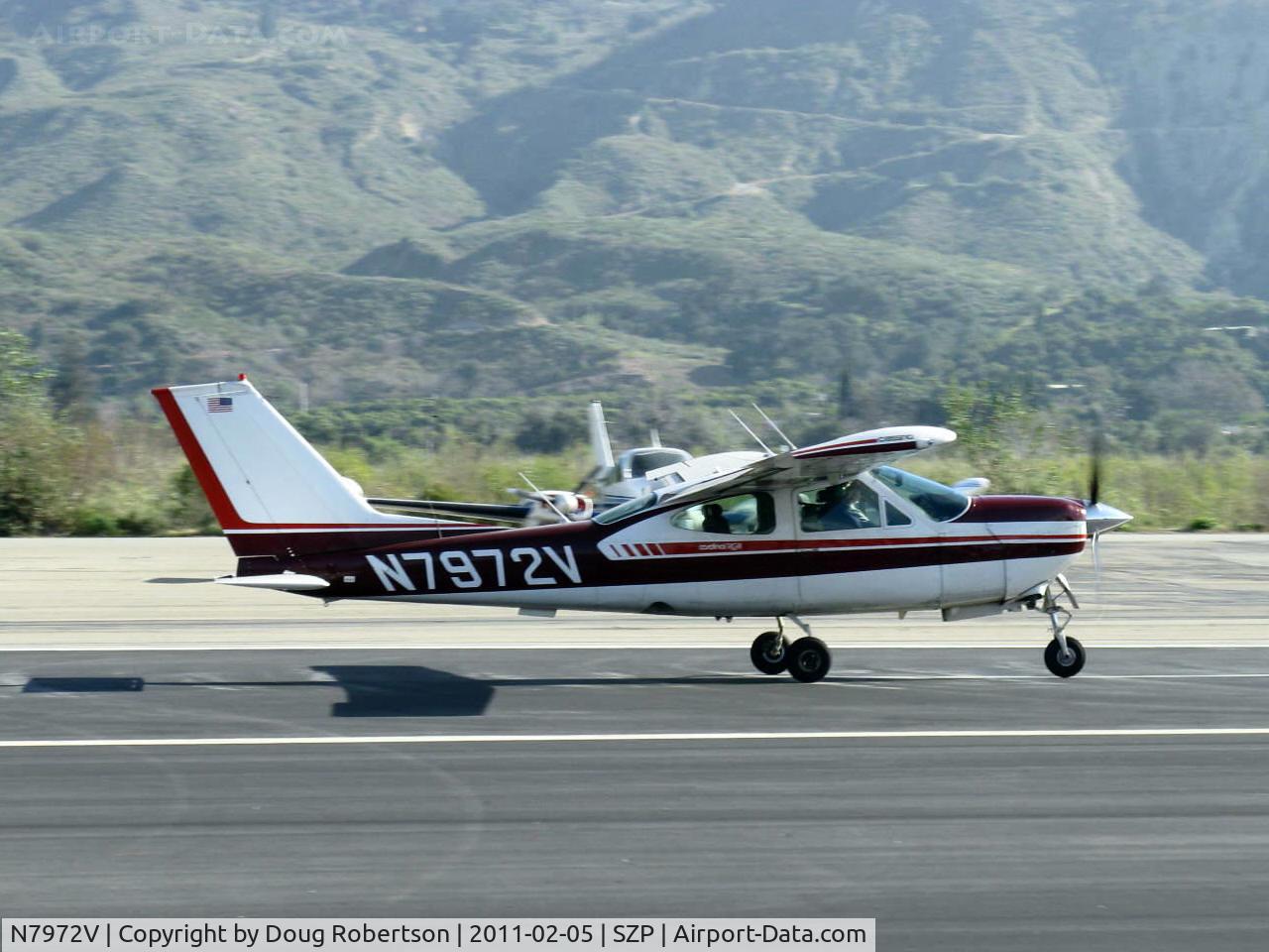 N7972V, 1976 Cessna 177RG Cardinal C/N 177RG0915, 1976 Cessna 177RG CARDINAL RG II, Lycoming IO-360-A1B6D 200 Hp, takeoff roll Rwy 22