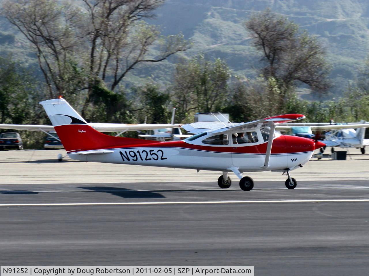 N91252, 1973 Cessna 182P Skylane C/N 18261981, 1973 Cessna 182 SKYLANE, Continental O-470-S 230 Hp, takeoff roll Rwy 22
