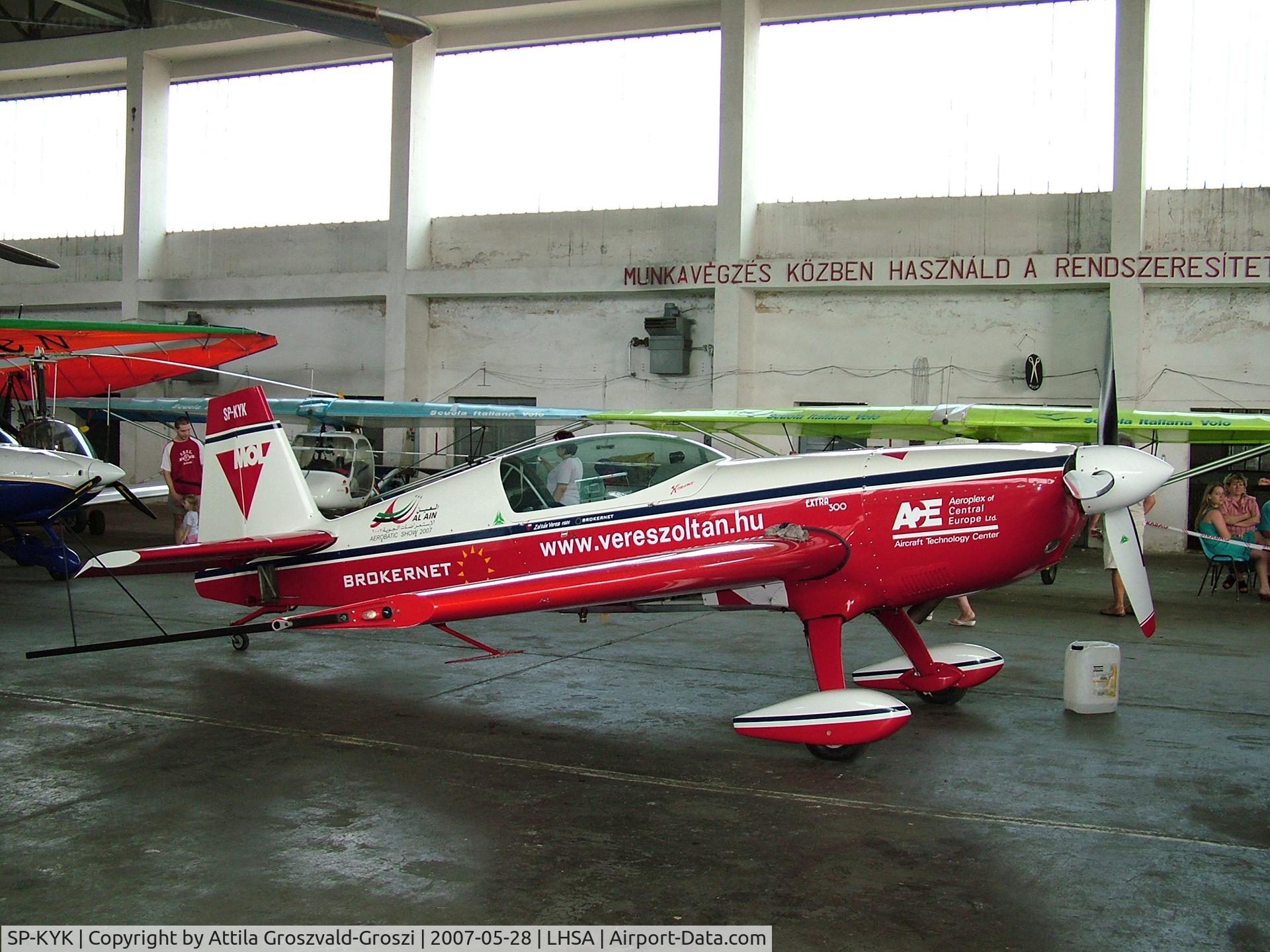 SP-KYK, Extra EA-300S C/N 029, Szentkirályszabadja Airport - Airport open day-2007