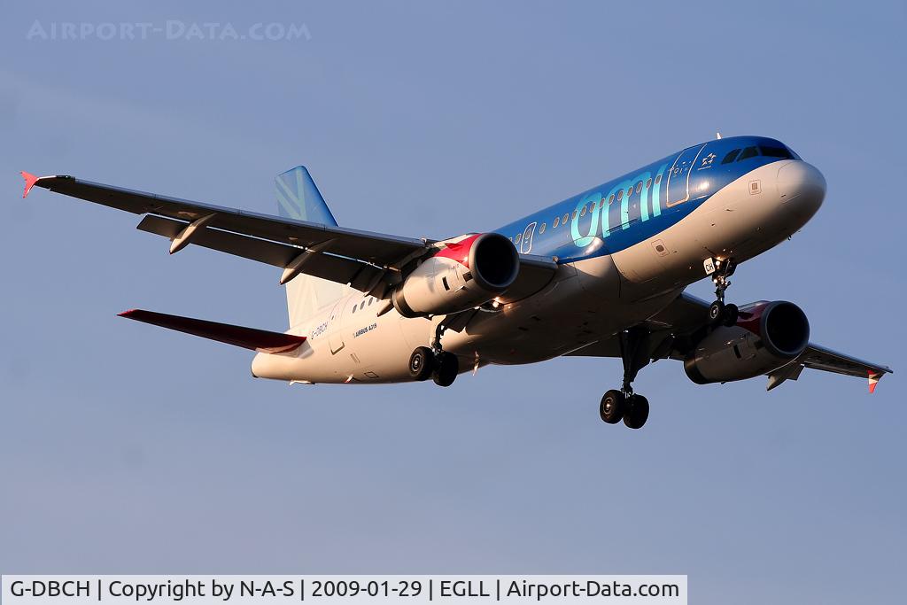 G-DBCH, 2006 Airbus A319-131 C/N 2697, Short final
