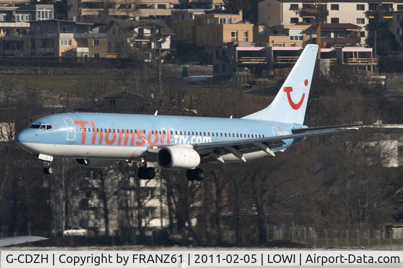 G-CDZH, 1999 Boeing 737-804 C/N 28227, ThomsonFly Airways