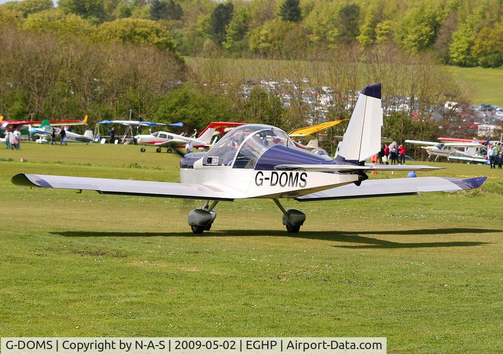 G-DOMS, 2004 Aerotechnik EV-97A Eurostar C/N PFA 315-14254, Micro trade fair