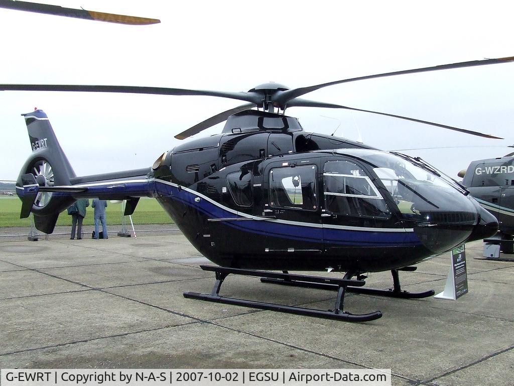 G-EWRT, 2004 Eurocopter EC-135T-2 C/N 0347, Static at Helitech