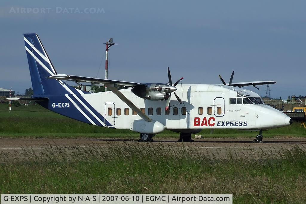 G-EXPS, 1984 Short 360-100 C/N SH.3661, Parked