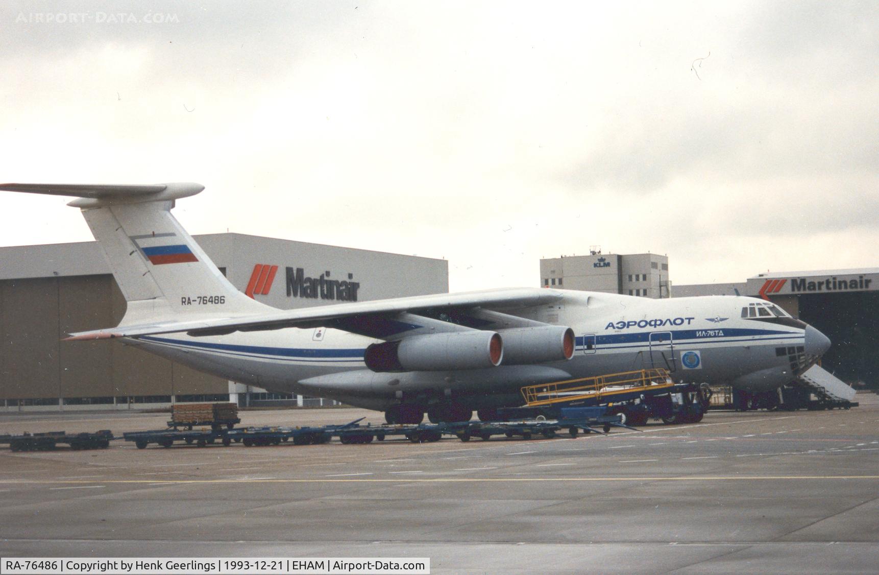 RA-76486, Ilyushin IL-76TD C/N 0063469081, Aeroflot