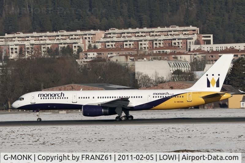 G-MONK, 1988 Boeing 757-2T7 C/N 24105, Monarch Airlines