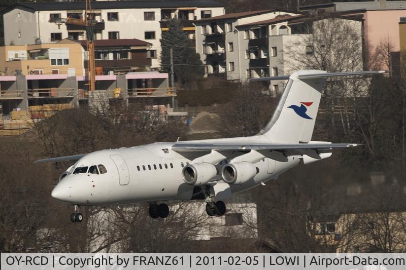 OY-RCD, 1993 British Aerospace Avro 146-RJ85 C/N E.2235, Atlantic Airways