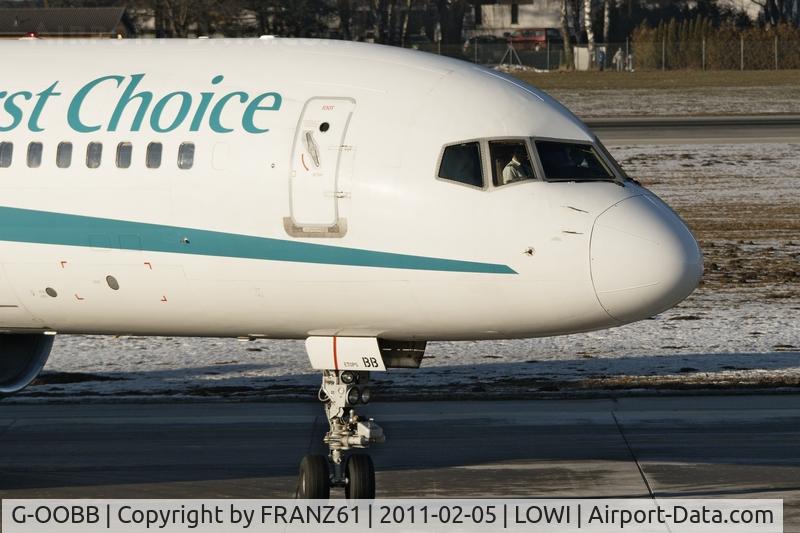 G-OOBB, 2000 Boeing 757-26N C/N 32447, Thomson Airways-First Choice