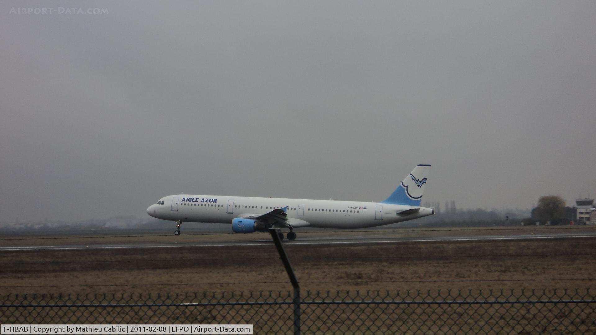 F-HBAB, 1998 Airbus A321-211 C/N 823, Airbus A321-211