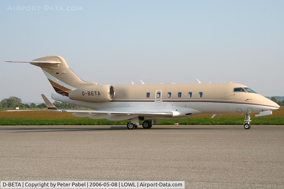 D-BETA, 2005 Bombardier Challenger 300 (BD-100-1A10) C/N 20079, training in LNZ