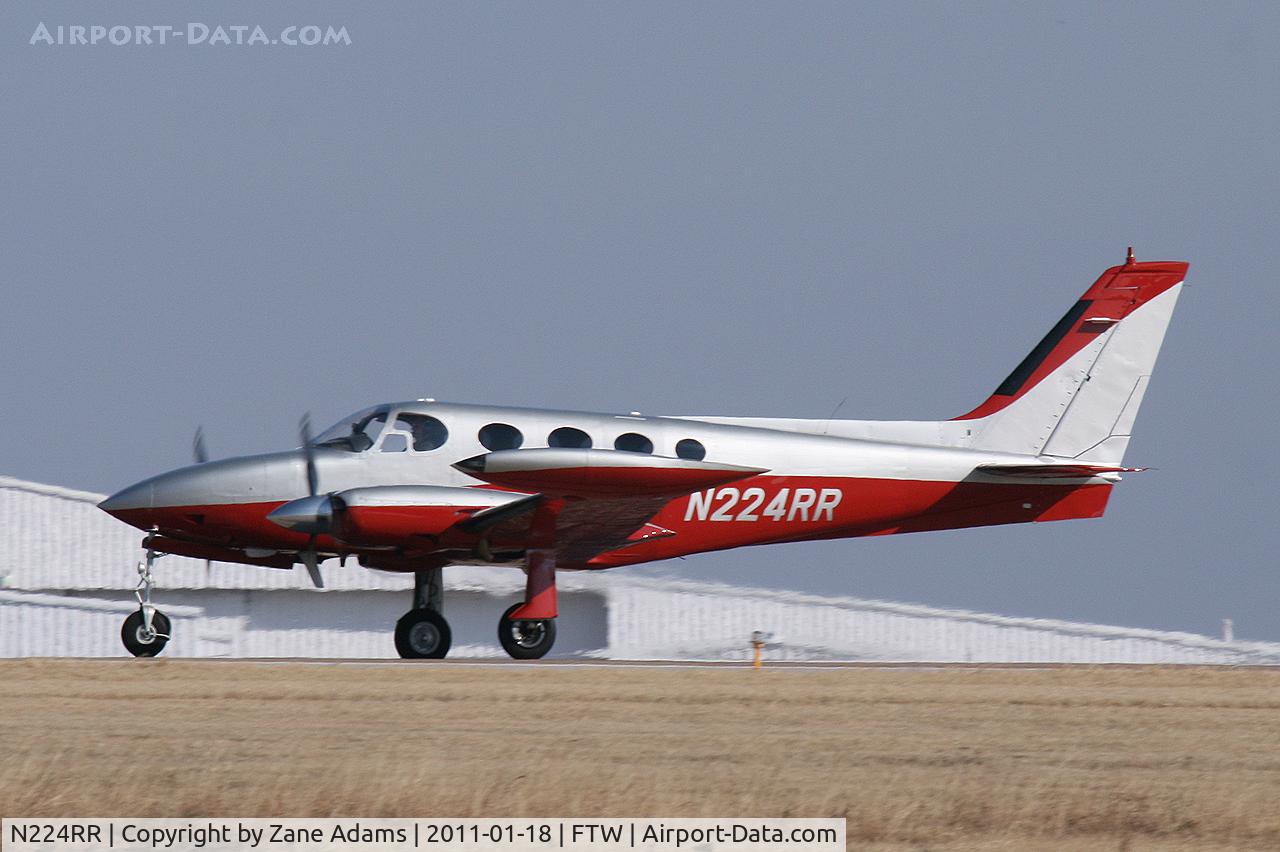 N224RR, 1972 Cessna 340 C/N 340-0046, At Meacham Field - Fort Worth, TX