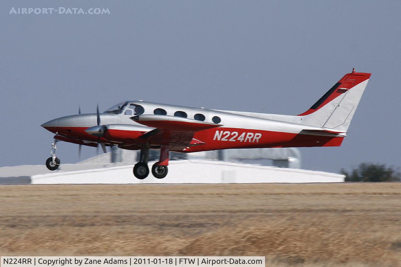 N224RR, 1972 Cessna 340 C/N 340-0046, At Meacham Field - Fort Worth, TX