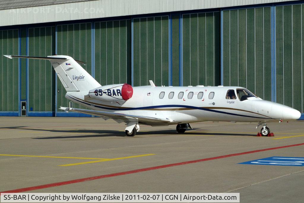 S5-BAR, Cessna 525A CitationJet CJ2+ C/N 525A-0423, visitor