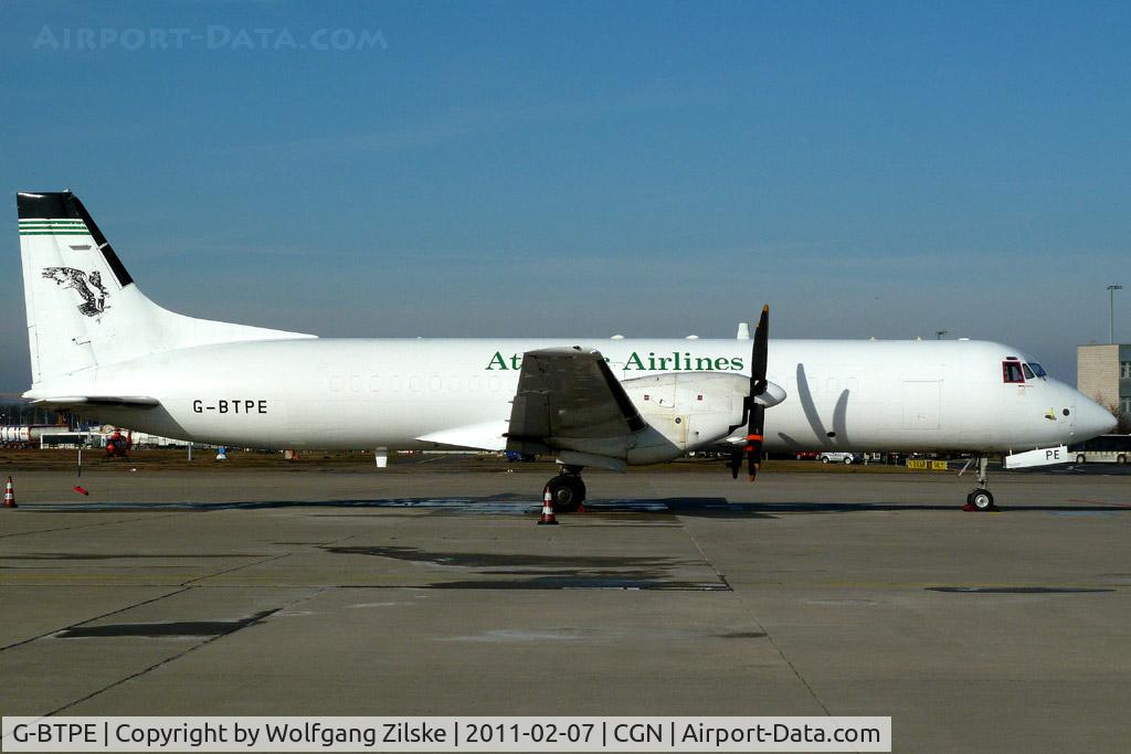 G-BTPE, 1989 British Aerospace ATP C/N 2012, visitor