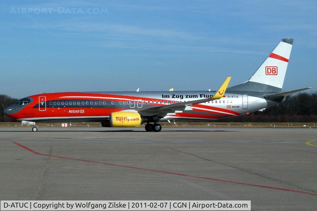 D-ATUC, 2006 Boeing 737-8K5 C/N 34684, visitor