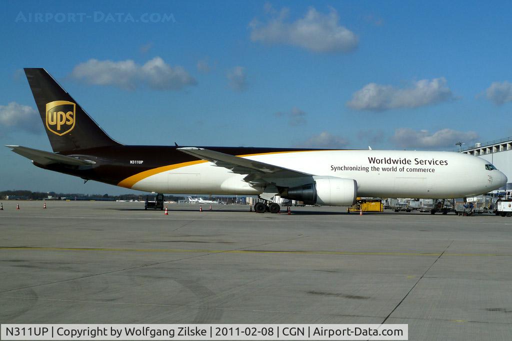 N311UP, 1996 Boeing 767-34AF C/N 27741, visitor