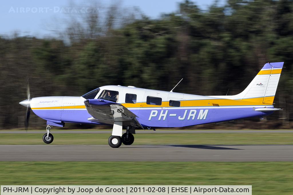 PH-JRM, 2000 Piper PA-32R-301T Turbo Saratoga Turbo Saratoga C/N 32-57164, Nice Saratoga in weard colour scheme.