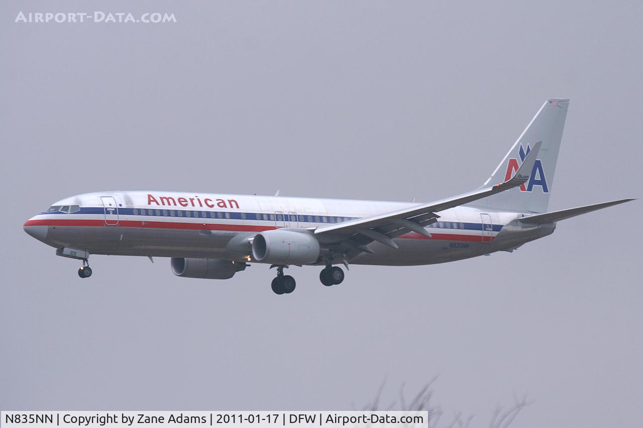 N835NN, 2010 Boeing 737-823 C/N 29577, American Airlines at DFW Airport