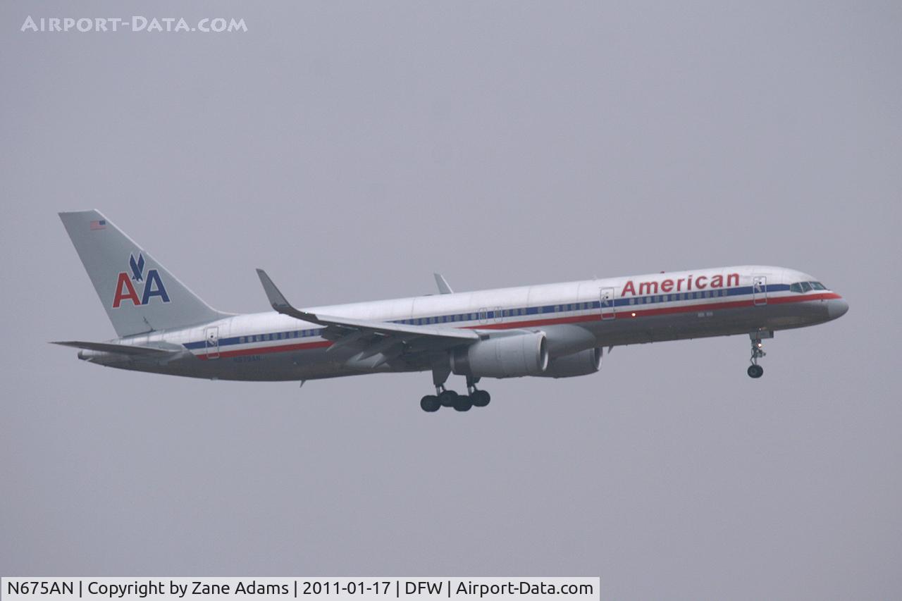N675AN, 1998 Boeing 757-223 C/N 29425, American Airlines at DFW Airport