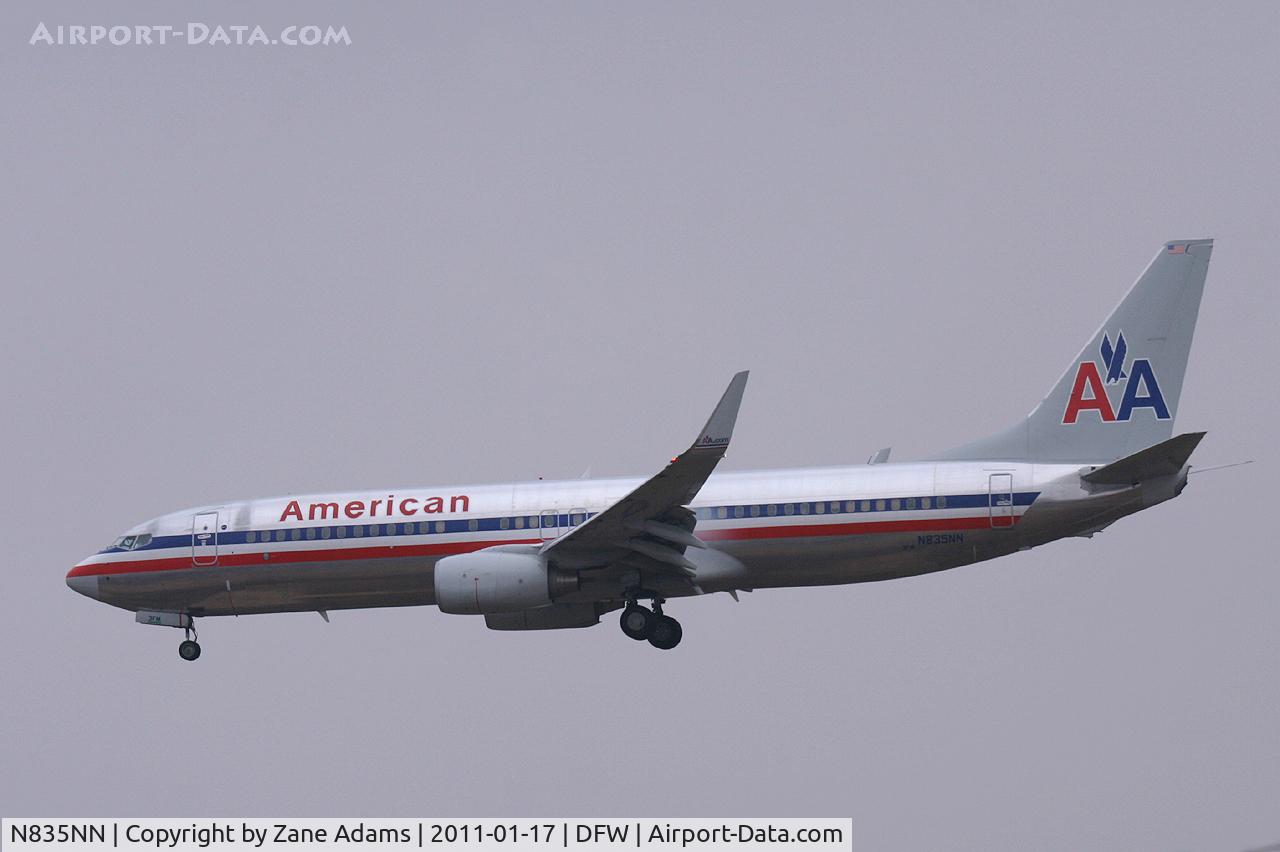 N835NN, 2010 Boeing 737-823 C/N 29577, American Airlines at DFW Airport