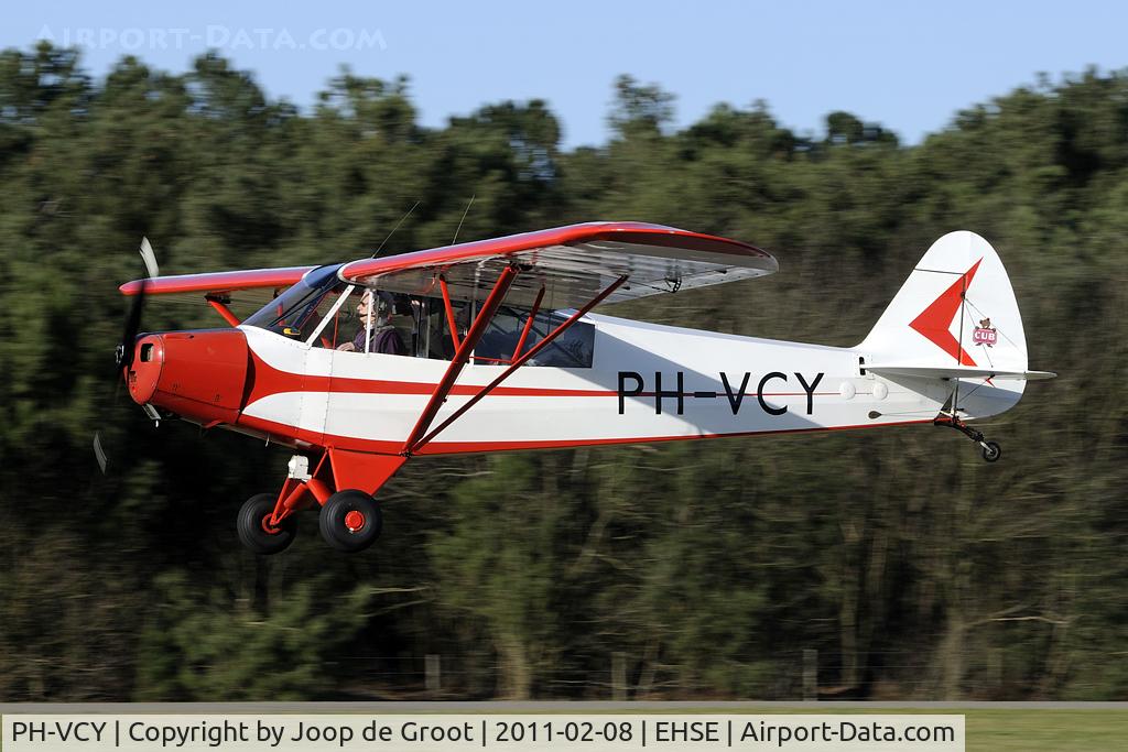 PH-VCY, 1954 Piper L-21B Super Cub (PA-18-135) C/N 18-3601, Ex KLu R-111