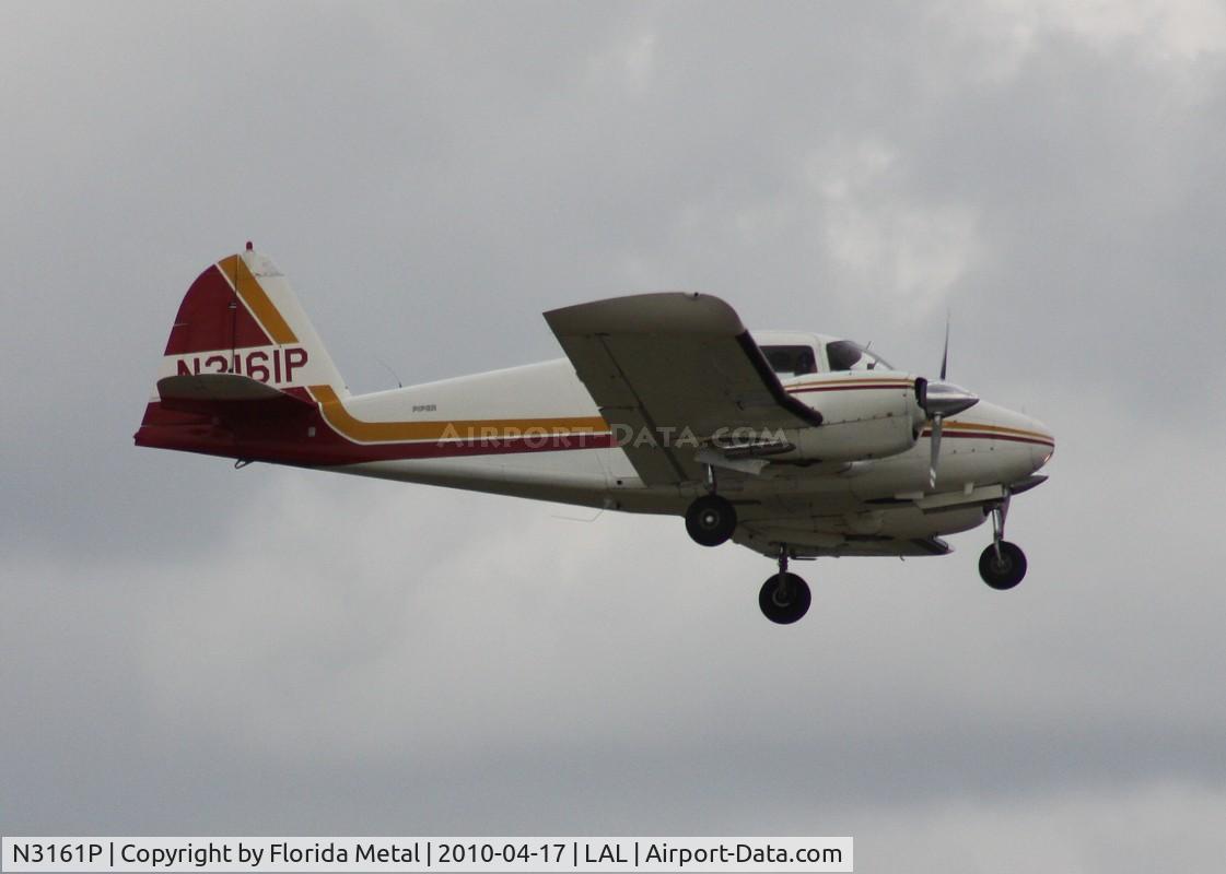 N3161P, 1957 Piper PA-23 C/N 23-1093, PA-23
